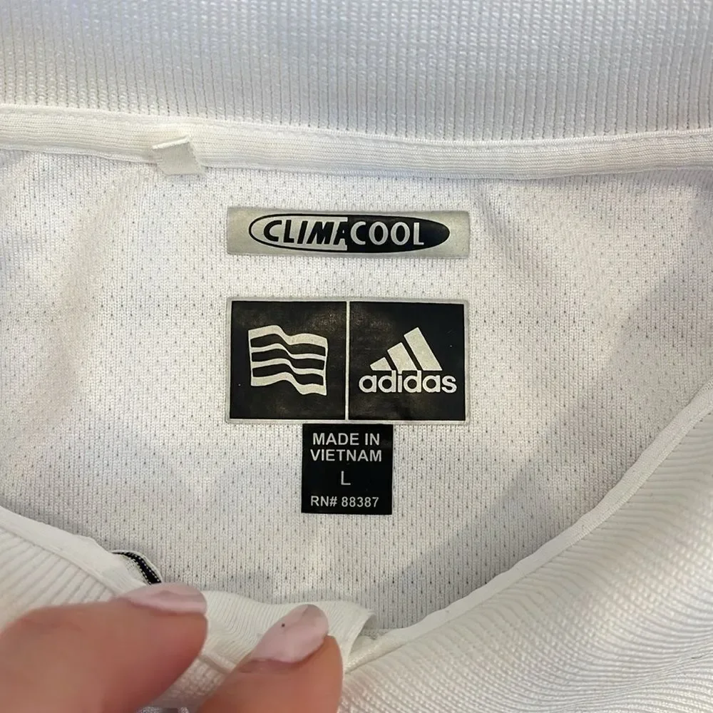 Mens Striped adidas golf tee